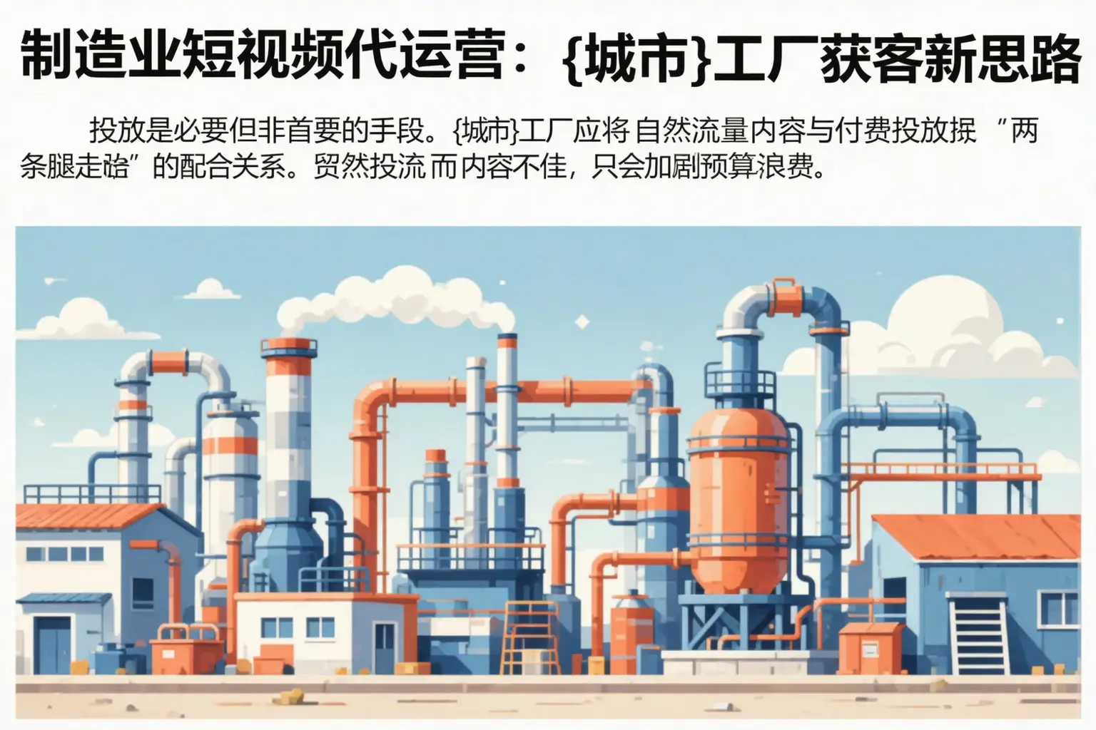 制造业短视频代运营：呈贡工厂获客新思路